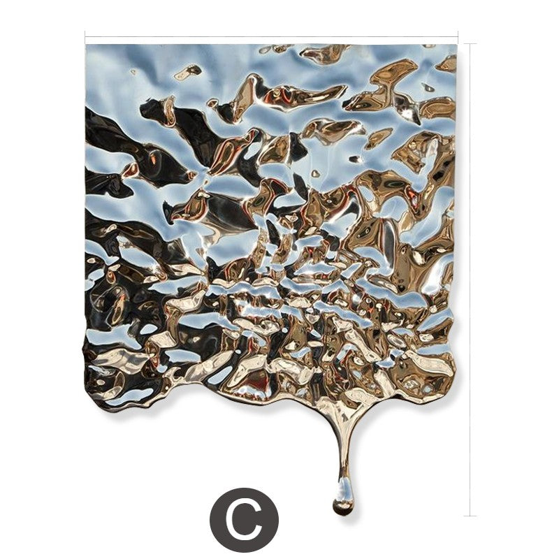 Linear Mirrors Modern 3D Wall Art