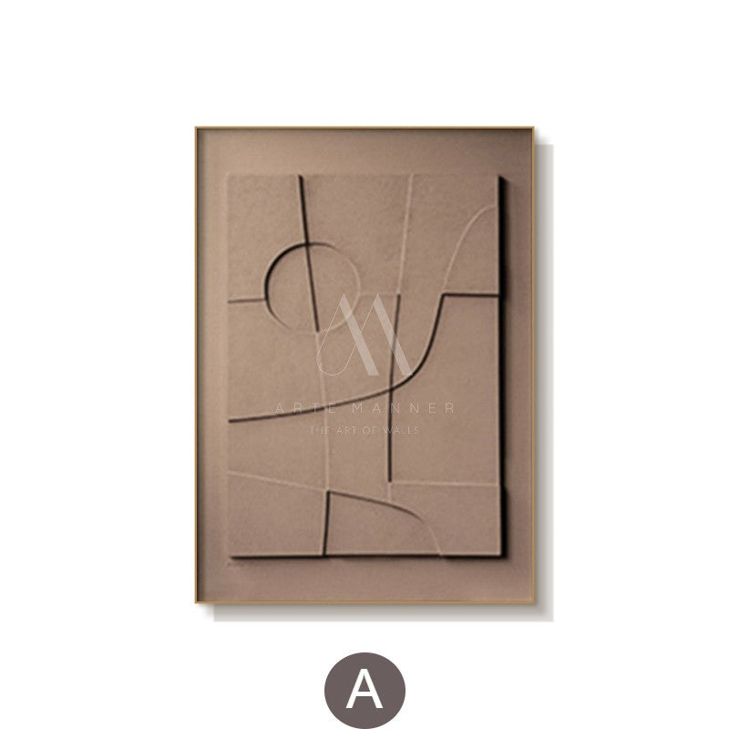 Questioning Reality Modern Abstract 3D Wall Art