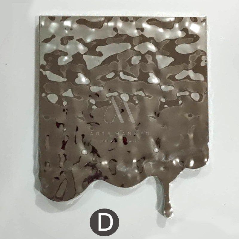 Linear Mirrors Modern 3D Wall Art