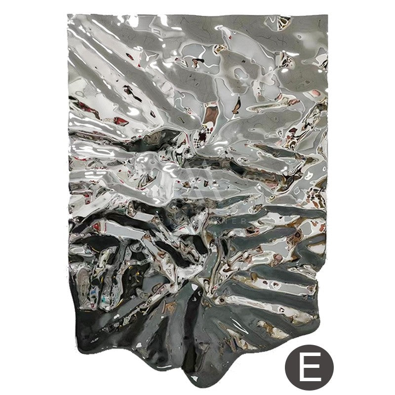 Linear Mirrors Modern 3D Wall Art