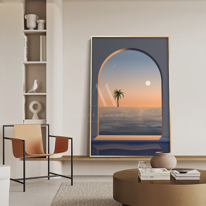 Twilight Dreaming Modern Wall Art
