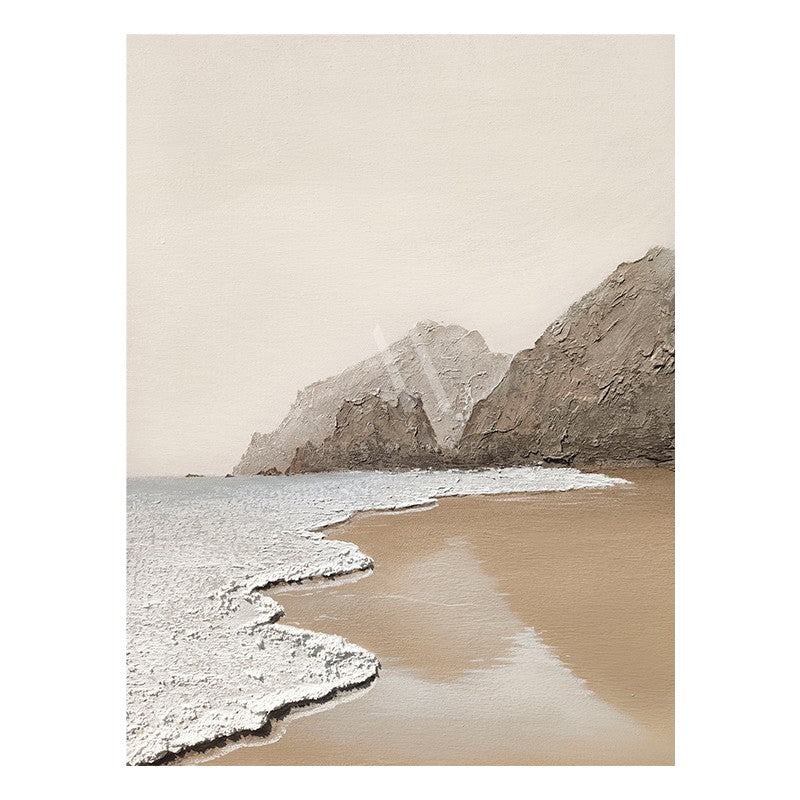 Gentle Tide Modern Oil Painting