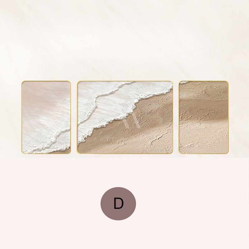 Orange Beach Modern Wall Art (Set of 3)