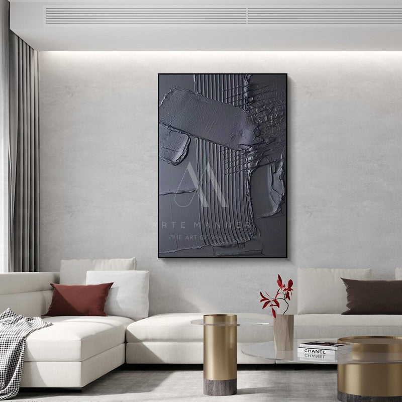 Grit Modern Abstract Oil Painting