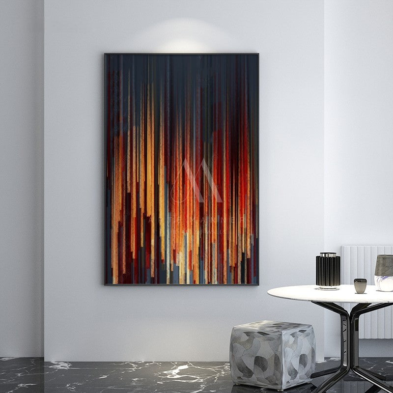 Meteor Modern Abstract Wall Art