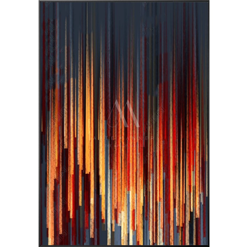 Meteor Modern Abstract Wall Art