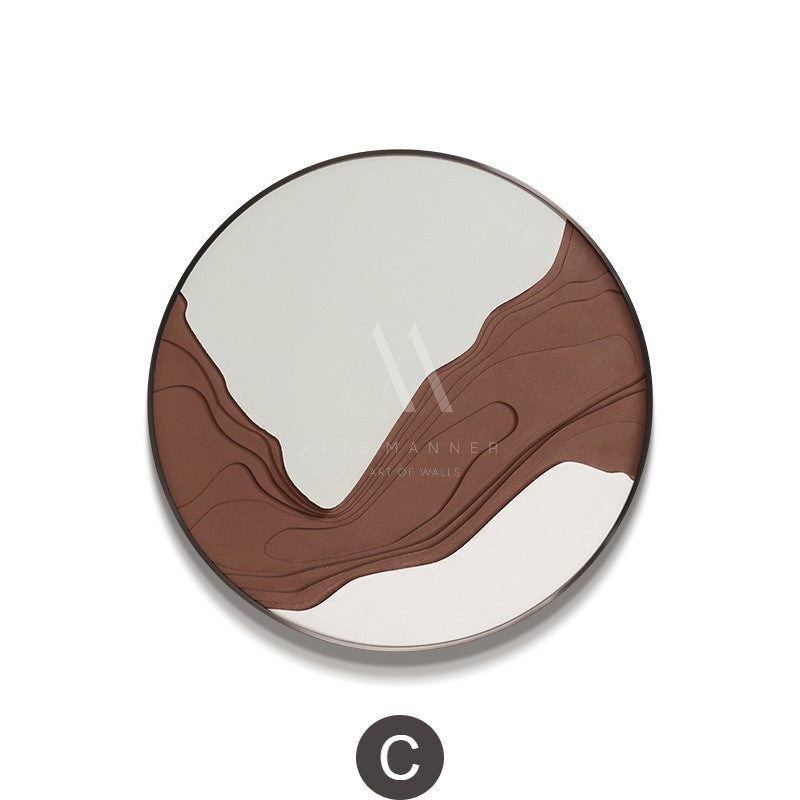 Life With Oblivion Modern Abstract 3D Wall Art