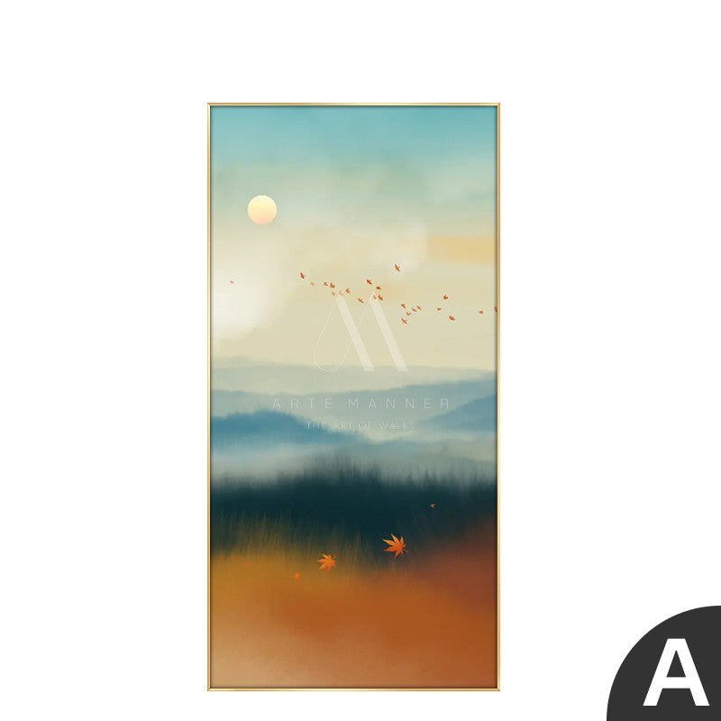 Journey of Seasons Modern Wall Art