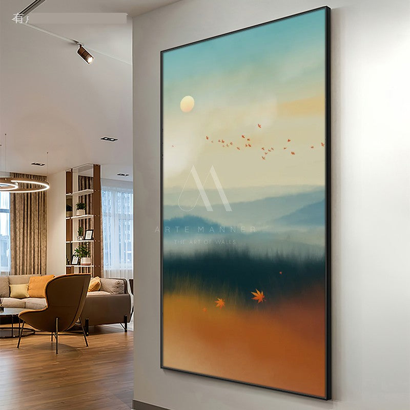 Journey of Seasons Modern Wall Art