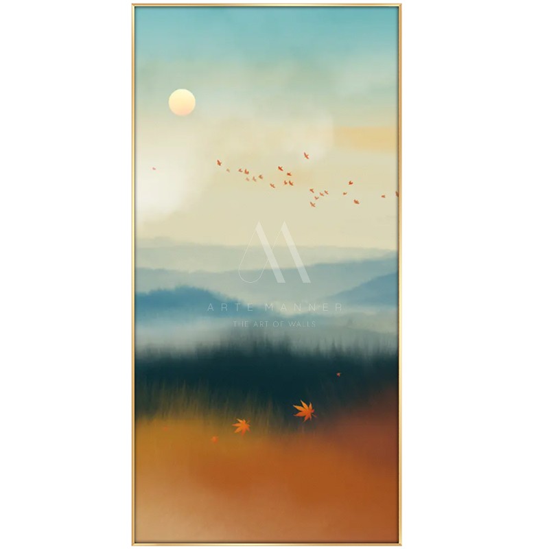 Journey of Seasons Modern Wall Art
