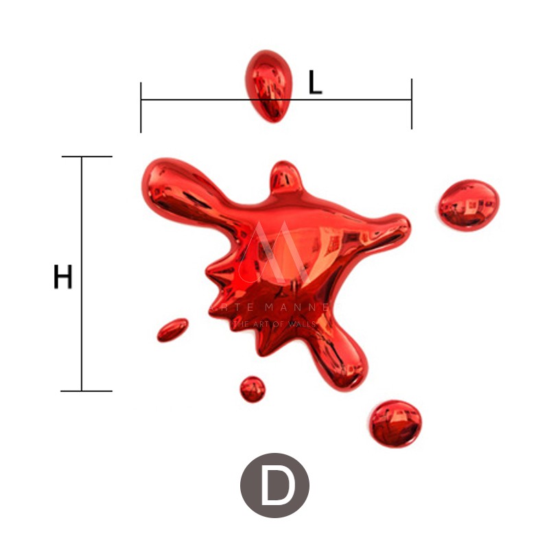 Winter Gift Modern 3D Wall Art