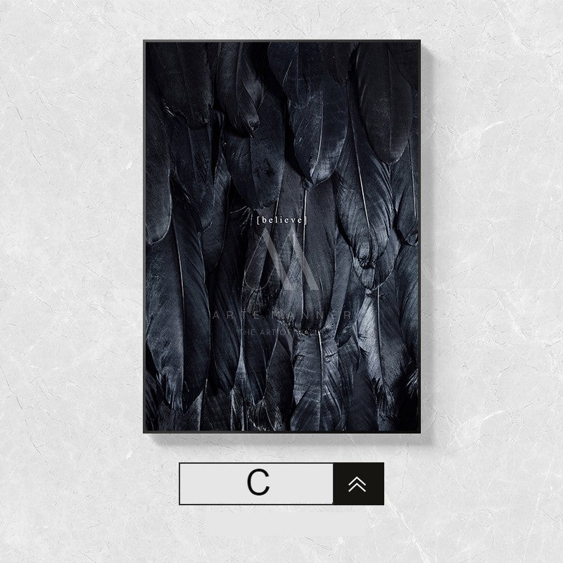 White Mother Modern Wall Art
