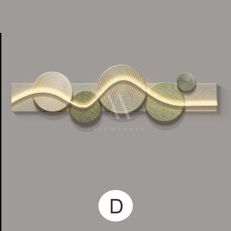 Vision of the Ocean Modern 3D LED Wall Art