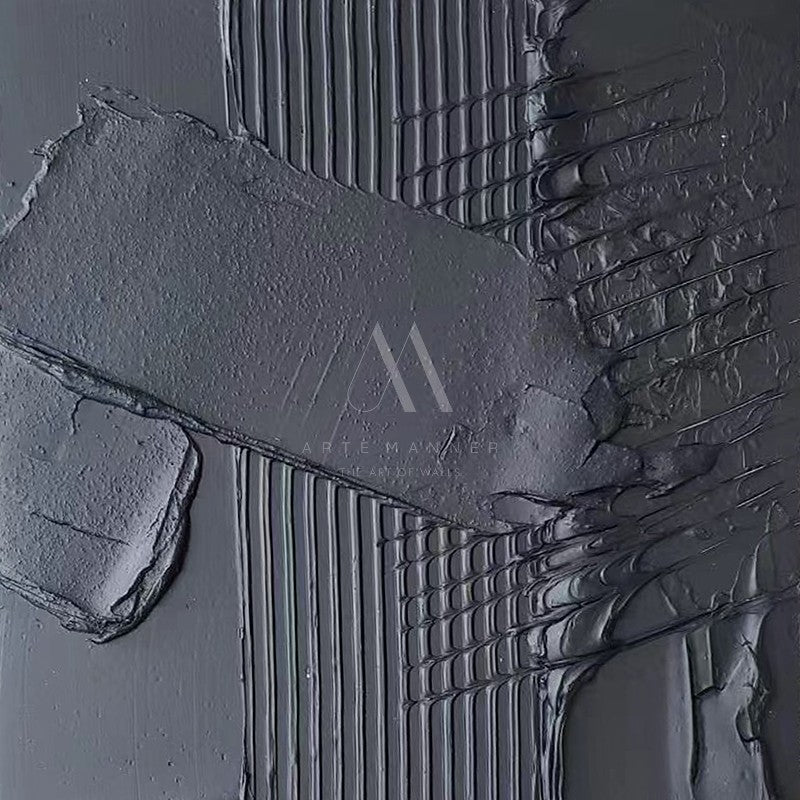 Grit Modern Abstract Oil Painting