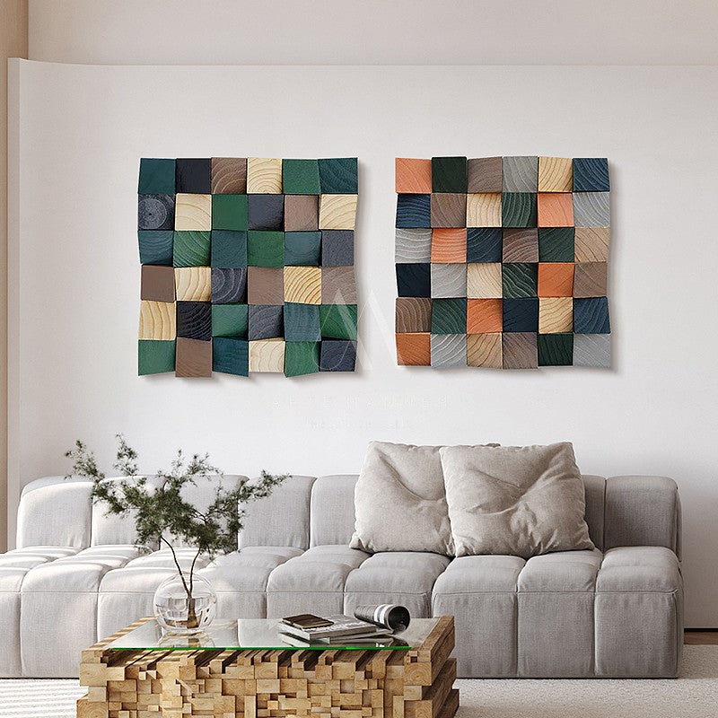 Colourful Connection Modern 3D Wall Art