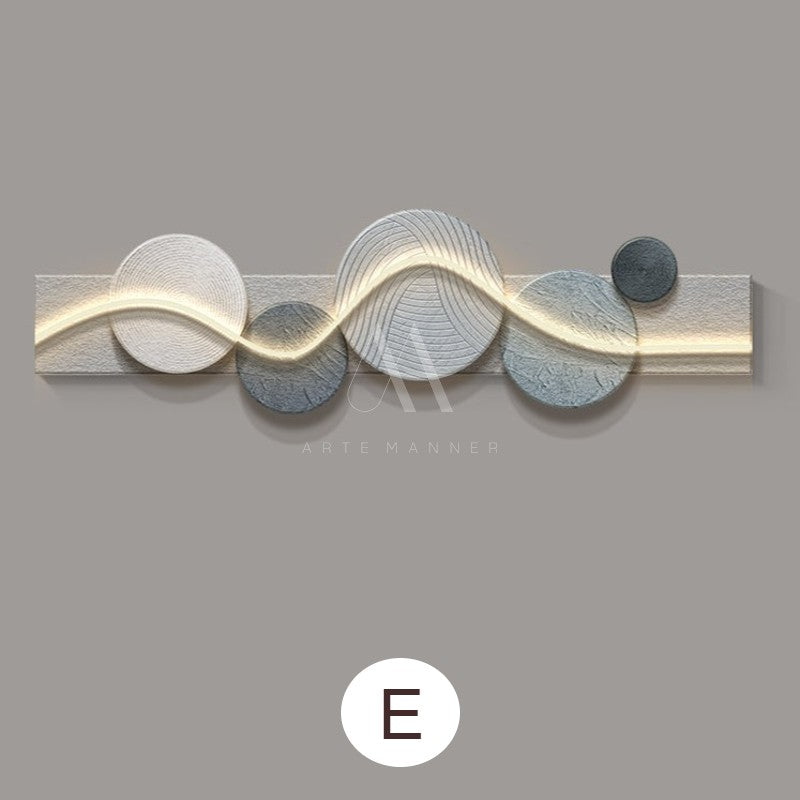 Vision of the Ocean Modern 3D LED Wall Art