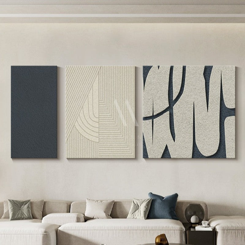 Eternal Search Modern 3D Wall Art (Set of 3)