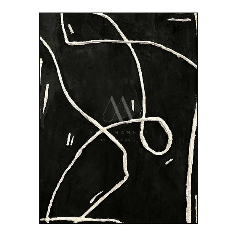 Nomadic Minimalist Abstract Oil Painting