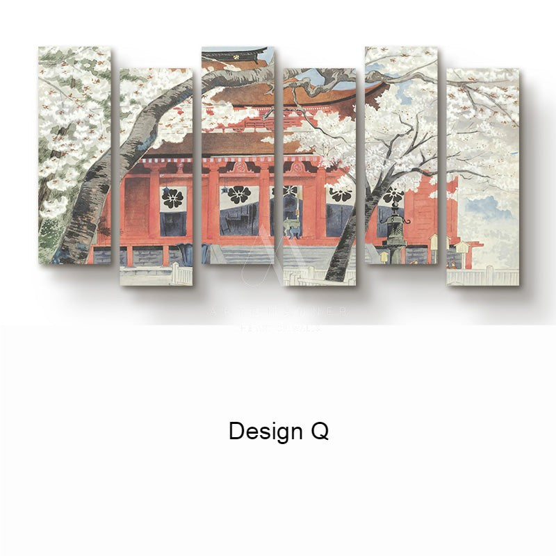 Crest Modern Japanese Wall Art