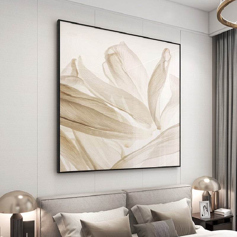 Delicate Bloom Abstract Wall Art