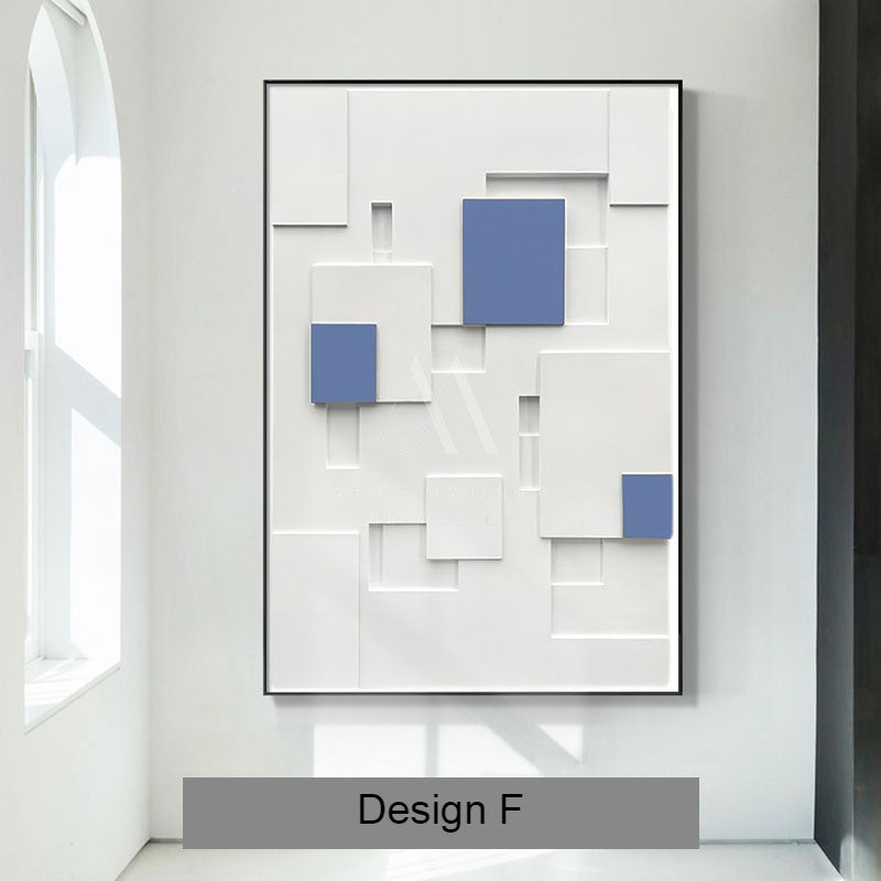 Lone Cloud Modern Abstract Wall Art