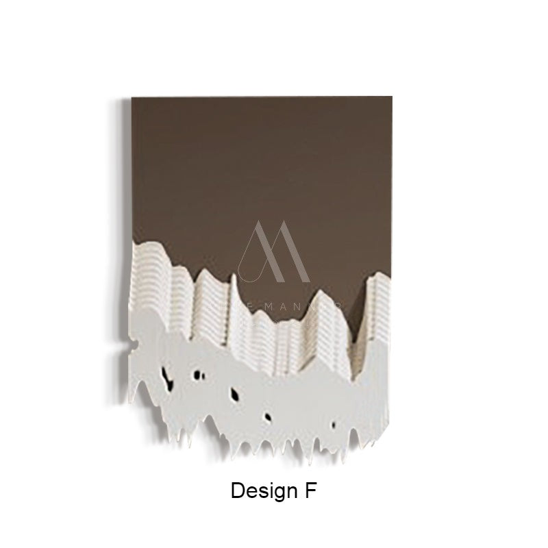 Ignoring the Ocean Modern 3D Wall Art