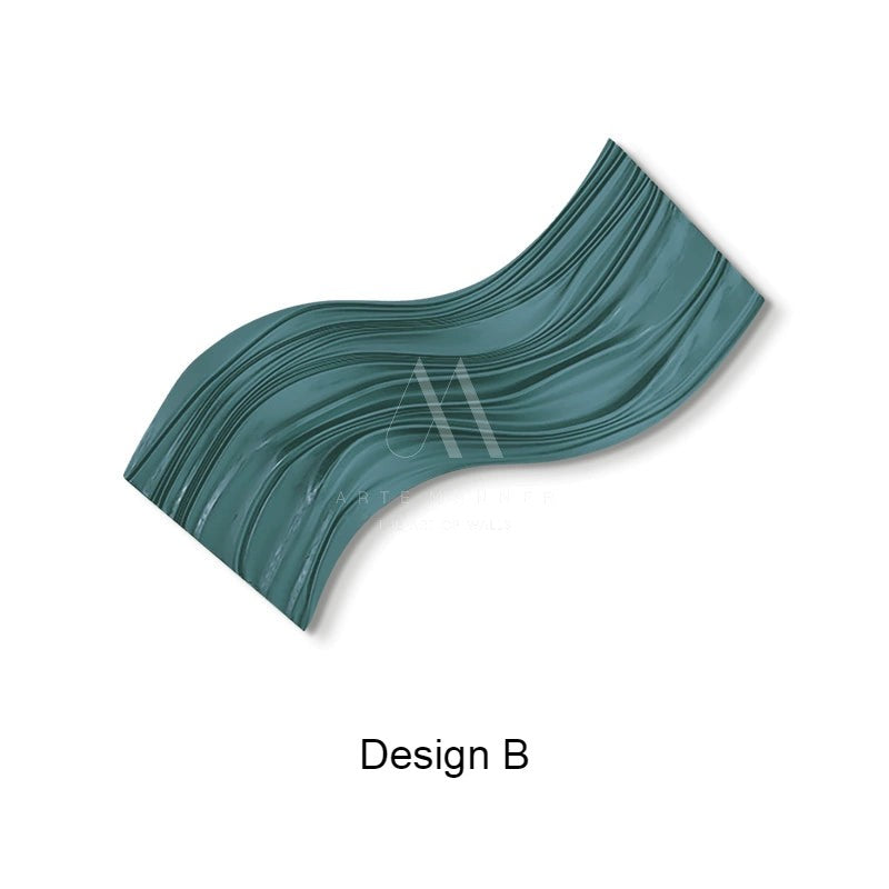 Unfortunate Surprise Modern Abstract 3D Wall Art