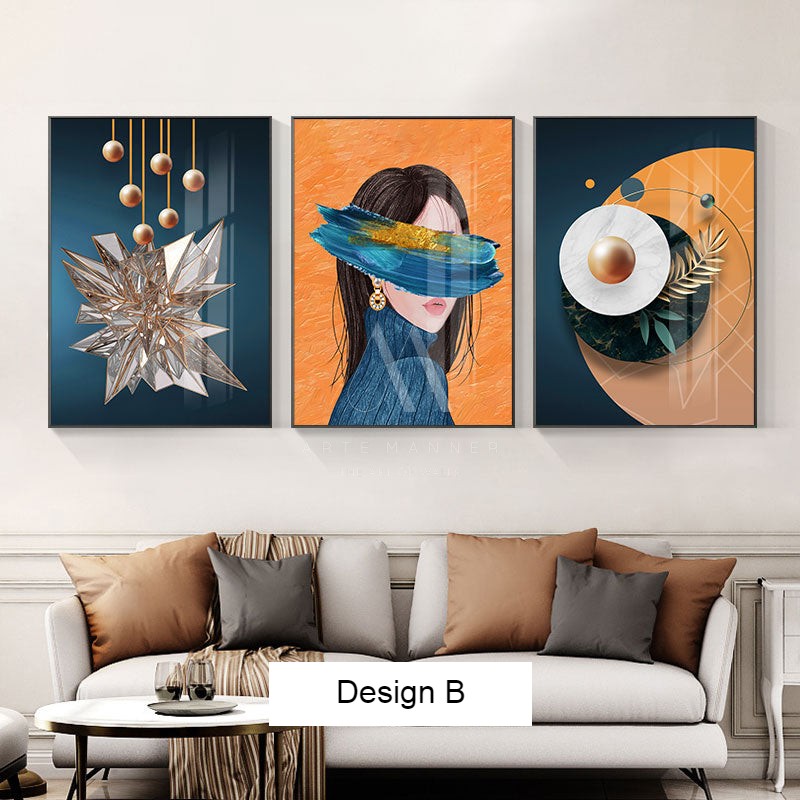 Joyful Heavens Modern Wall Art