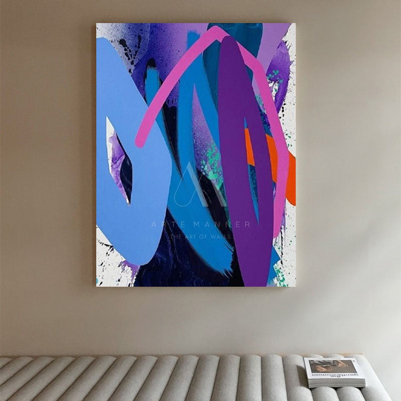 Impulse Modern Abstract Oil Painting