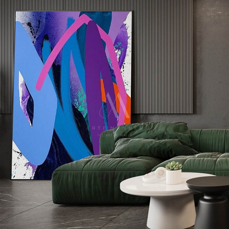 Impulse Modern Abstract Oil Painting