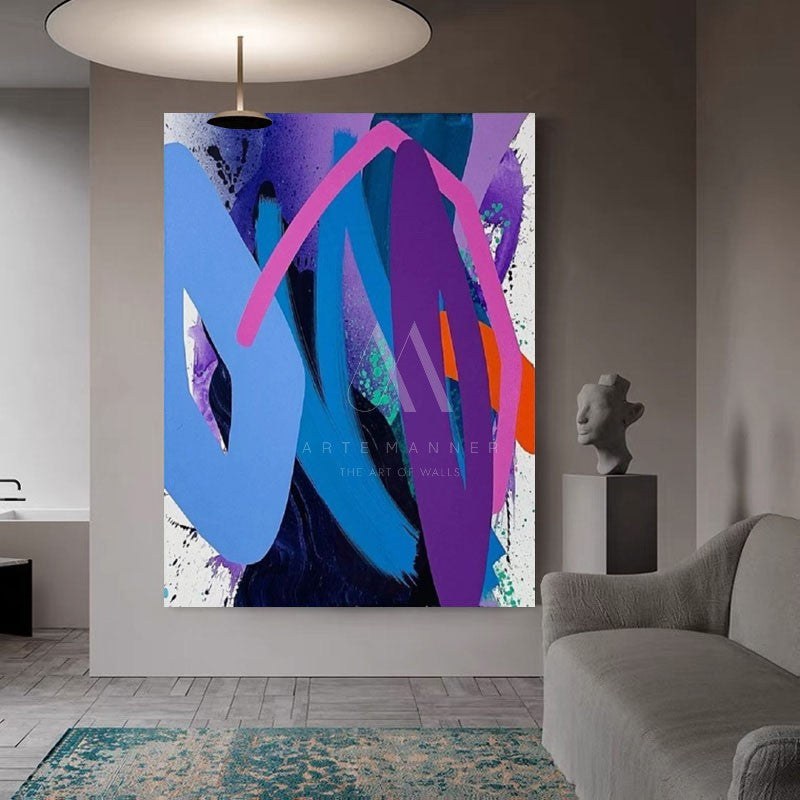 Impulse Modern Abstract Oil Painting