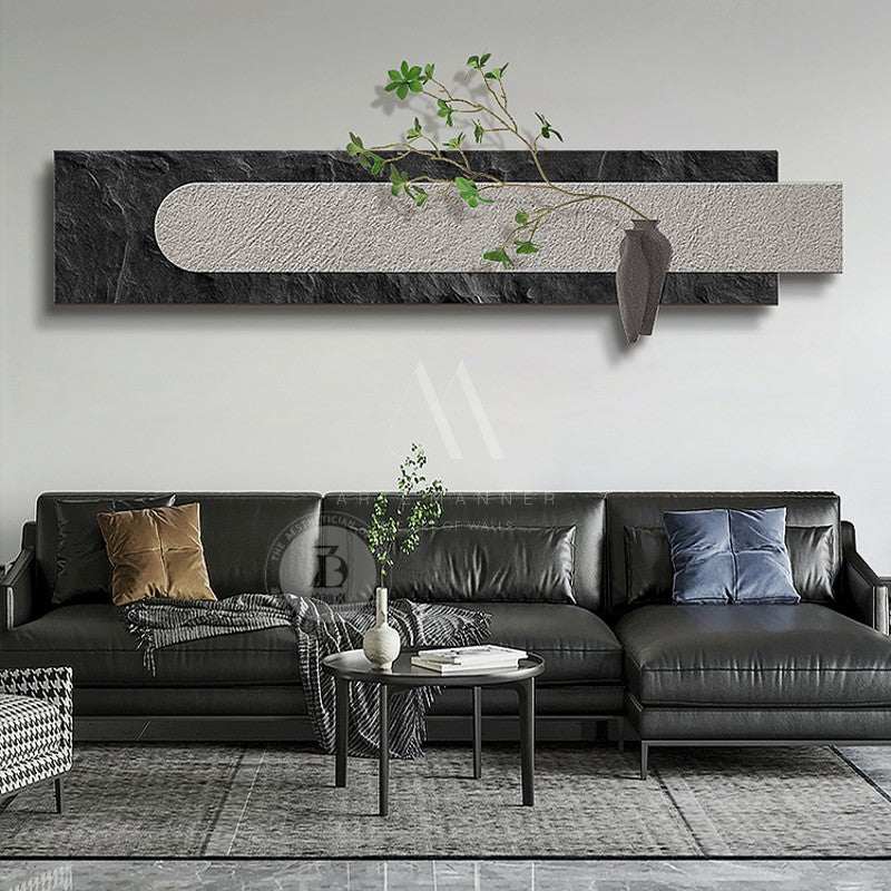 Moonlight Stroll Modern 3D LED Wall Art