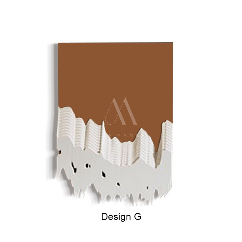 Ignoring the Ocean Modern 3D Wall Art