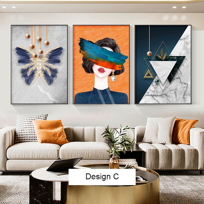 Joyful Heavens Modern Wall Art