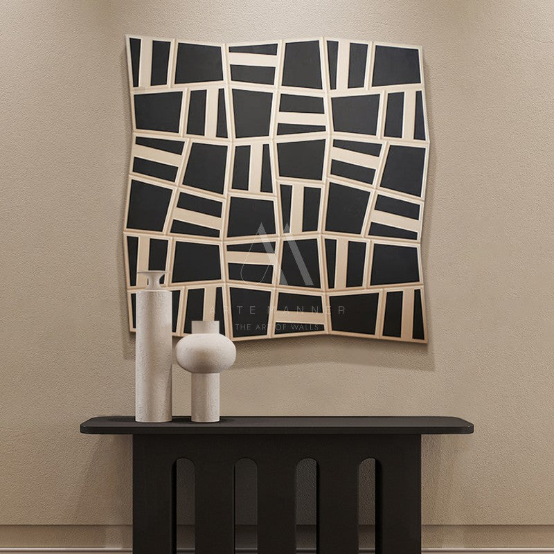 Geometric Affair Modern 3D Wall Art