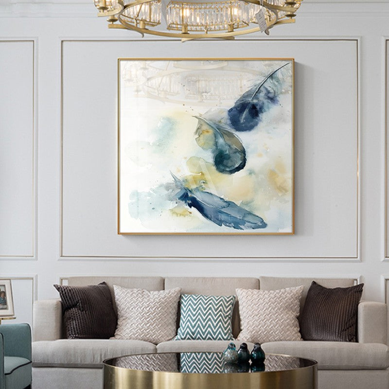 Oblivious Shame Modern Abstract Wall Art