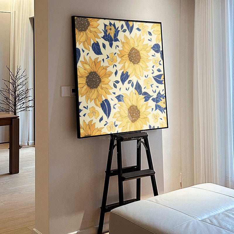 Buttercup Vintage Floral Wall Art