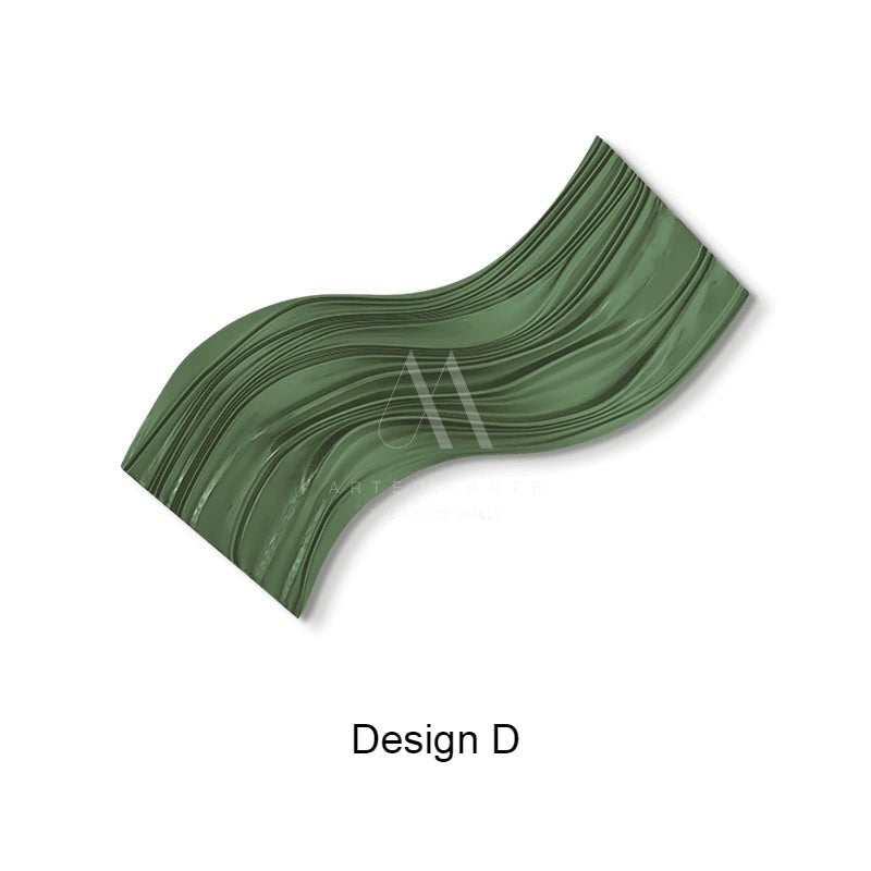 Unfortunate Surprise Modern Abstract 3D Wall Art