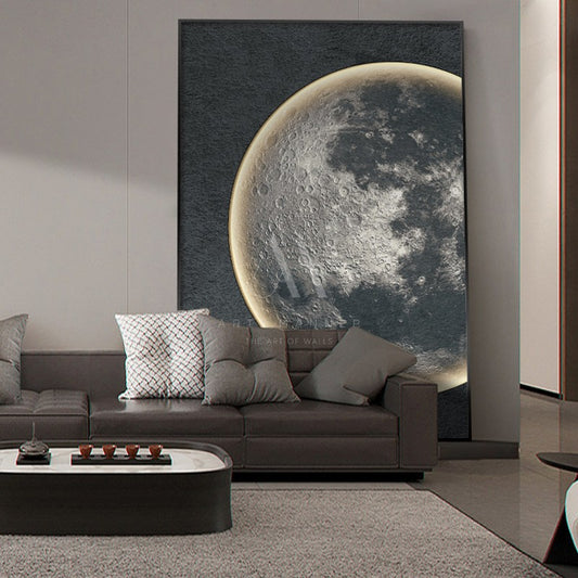 Moonscape 3D LED Wall Art
