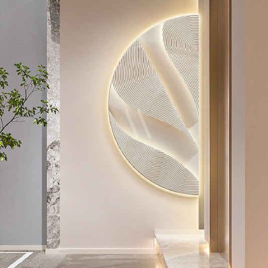 Love and the Mountain Modern 3D LED Wall Art