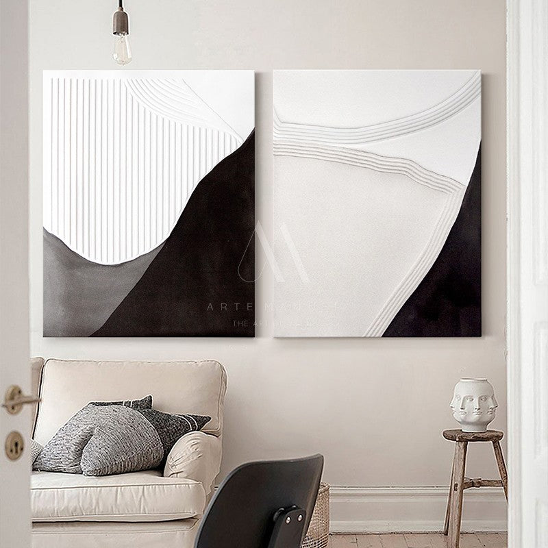Chasing Chasm Abstract Wall Art