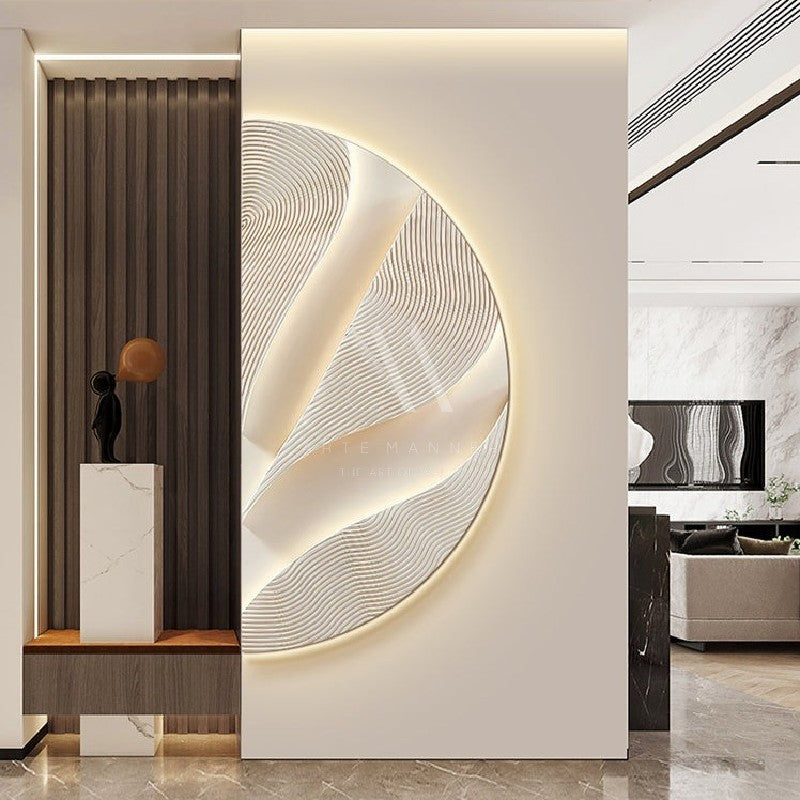 Love and the Mountain Modern 3D LED Wall Art