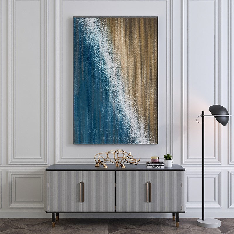 Goldrush Modern Abstract Wall Art
