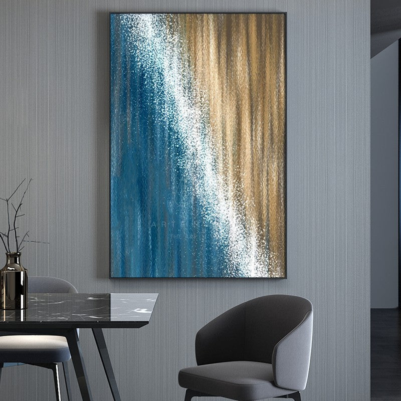 Goldrush Modern Abstract Wall Art