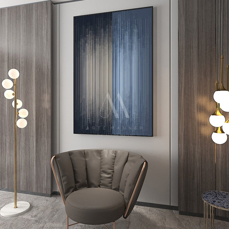 Slats Modern Abstract Wall Art