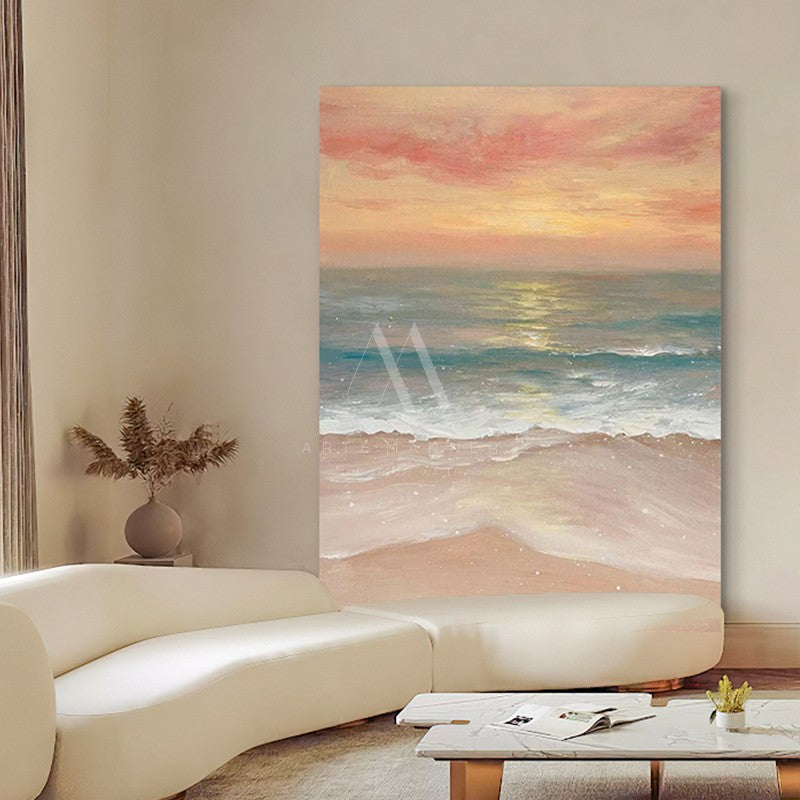 Aglow Modern Oil Painting