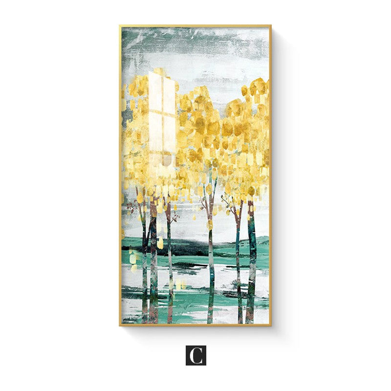 Running from Nature Modern Wall Art