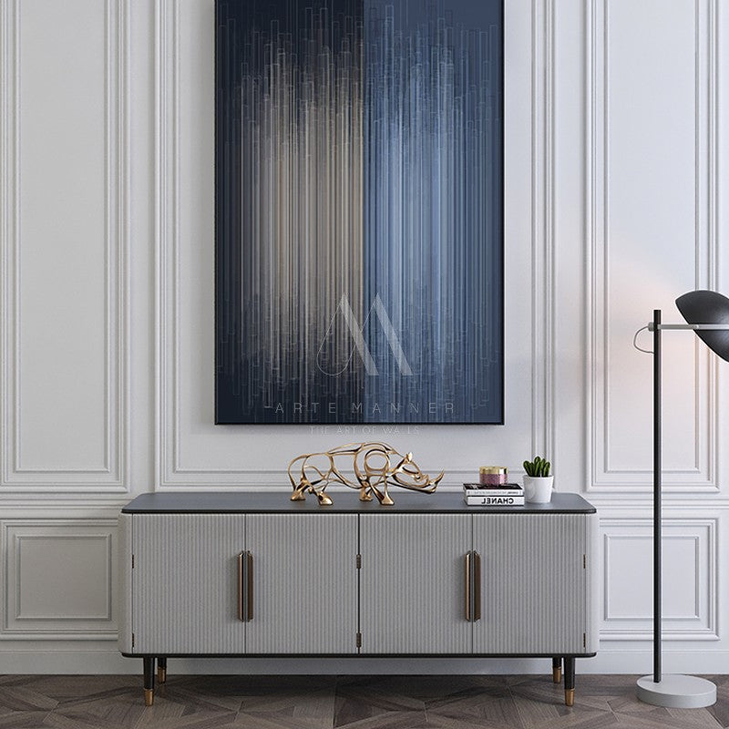 Slats Modern Abstract Wall Art