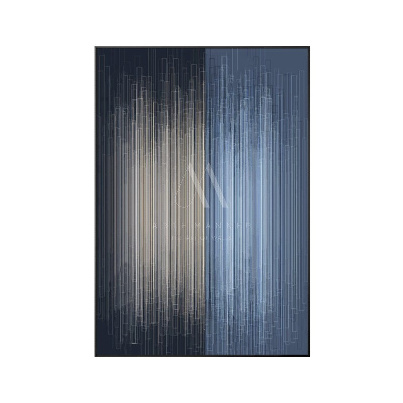 Slats Modern Abstract Wall Art