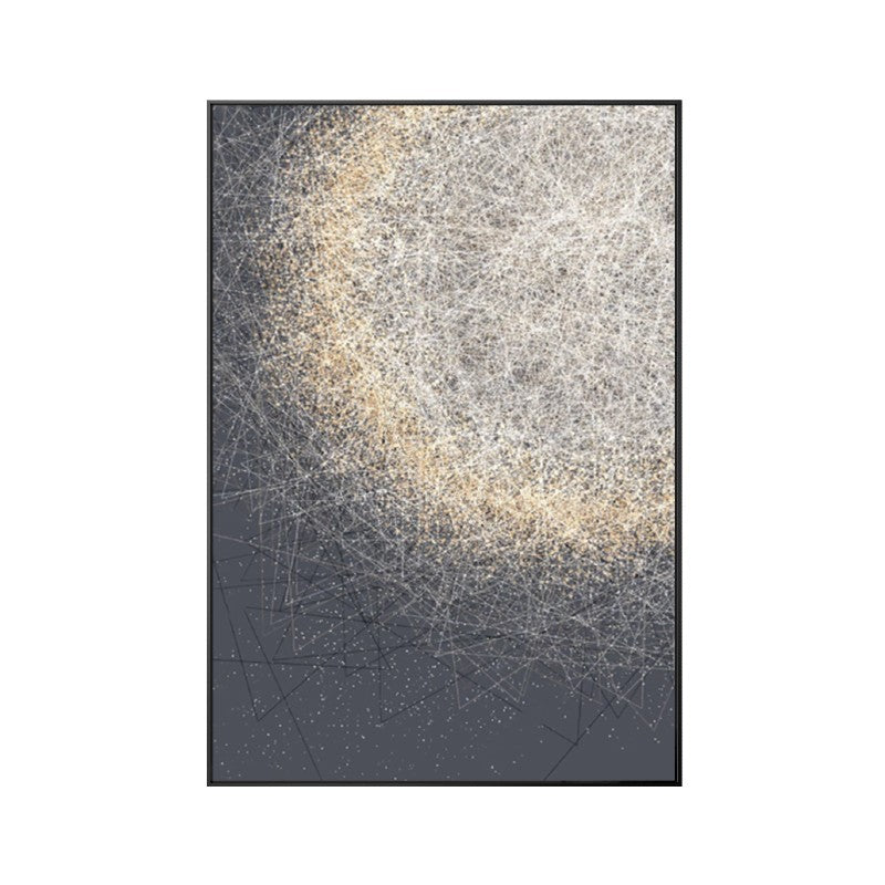 Silent Smile Modern Abstract Wall Art